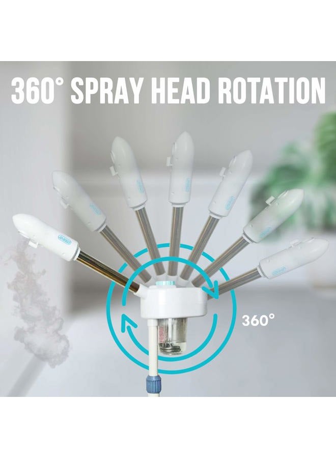 JJ CARE [UPGRADED] Ozone Facial Steamer, Spa Facial Steamer w/Herbal & Aromatherapy, Professional Spa Salon Face Steamer, Hot Mist Facial Vaporizer for Deep Cleansing Skin Care & Esthetician Supplies - Image 3