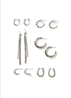 FOREVER 21 Hoop & Drop Earring Set  - Image 1