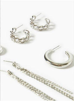 FOREVER 21 Hoop & Drop Earring Set  - Image 3