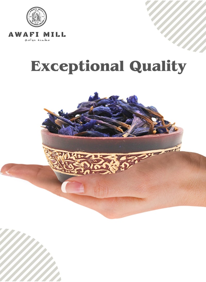 Awafi Mill Dried Blue Cornflower Petals | Handpicked High-Quality Dried Corn flower | Natural Flower for Crafts and Culinary Delights  - Image 5