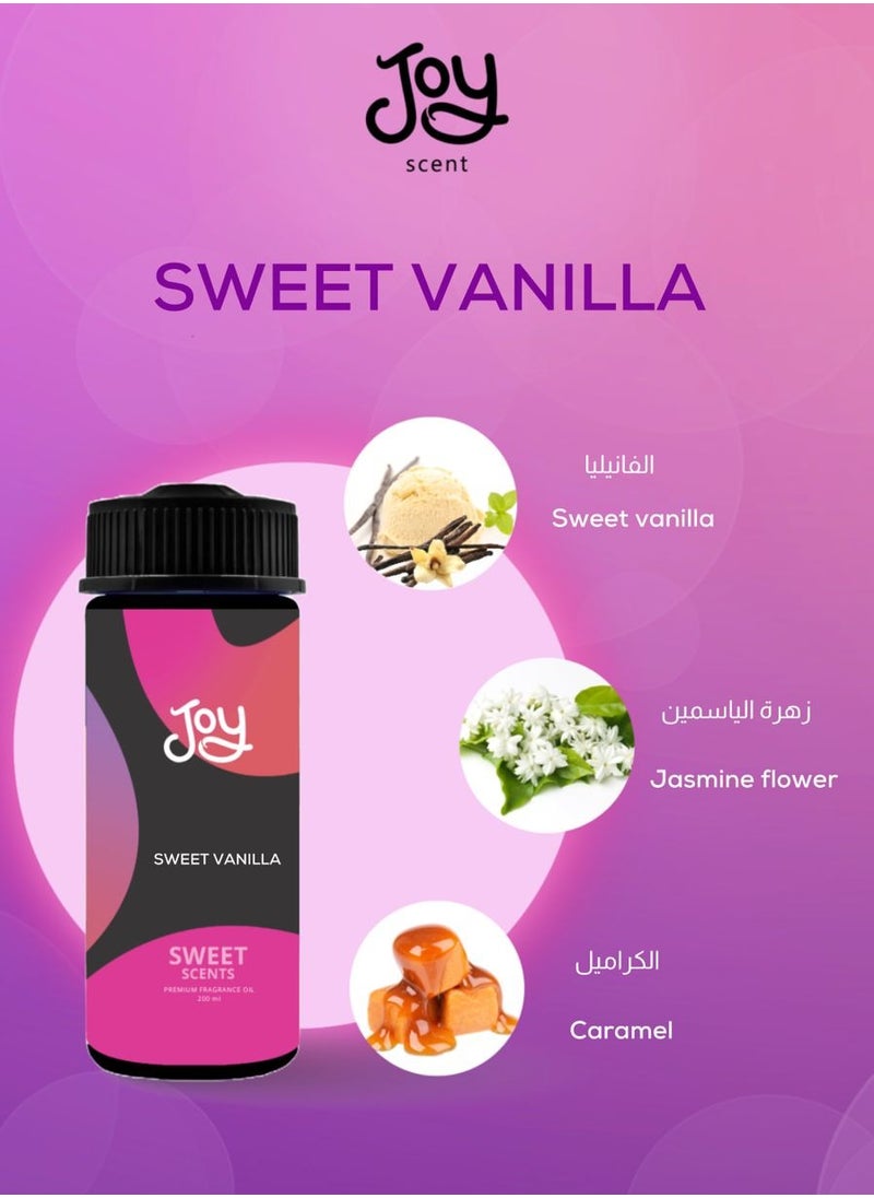 جوي سينت عبوة زيت عطري سويت فانيليا 100 ملي  - Image 4
