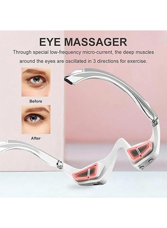 general Relaxation - Eye Beauty Pro, eye massager with vibration for eye beauty, 3D surround vibration firming treatment device to relax eye tension and reduce eye bags - Image 2