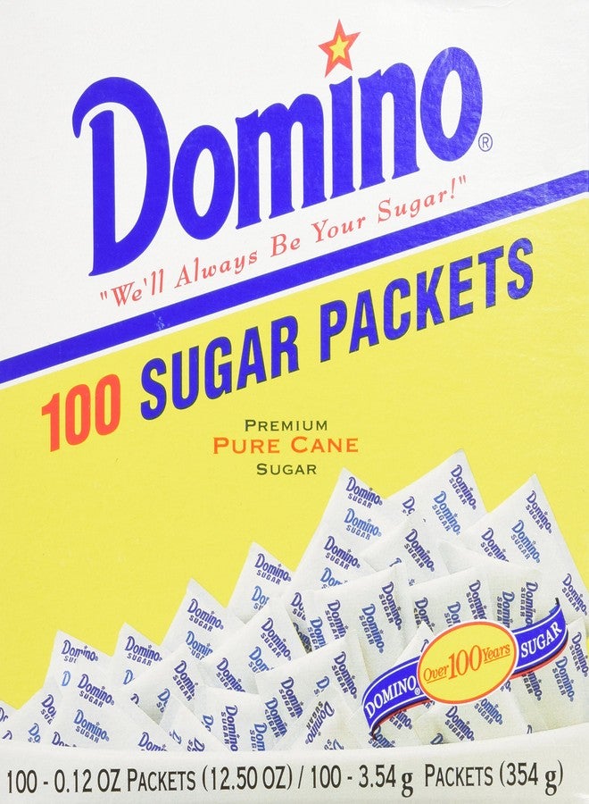 DOMINO SUGAR PACKETS - 100/ 3.54g Packs - Image 3