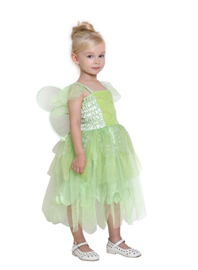 Jason Party Girls Tinkerbell Costume Fairy Dress Toddler Halloween Cosplay - Image 4