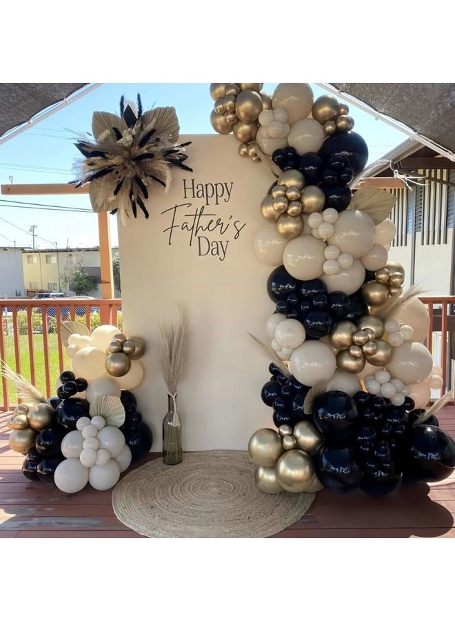Paeyeq Black Gold Balloons - Image 5