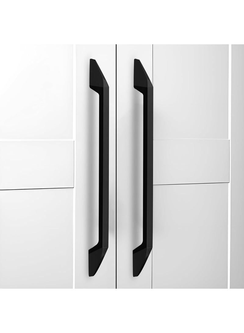 Plantex Cabinet Handle/Kitchen Cabinet Door Handle/Wardrobe/288 mm Cupboard Handle/Door Pull-Push Handle for Home/Office - Pack of 2 (Black) - Image 1