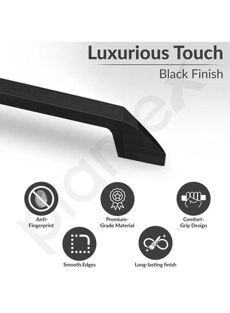 Plantex Cabinet Handle/Kitchen Cabinet Door Handle/Wardrobe/288 mm Cupboard Handle/Door Pull-Push Handle for Home/Office - Pack of 2 (Black) - Image 3