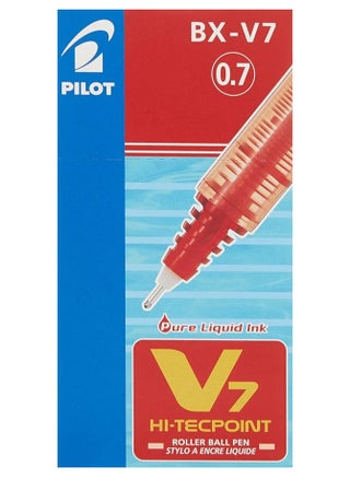 Pilot V7 Hi-Tecpoint Rollerball Pen 0.7 mm Tip Red Box of 12 - pzsku/Z7DA45F31E39099821CD2Z/45/_/1709485173/e3a03b9d-4ef4-4654-83fb-2f1e815d9f16