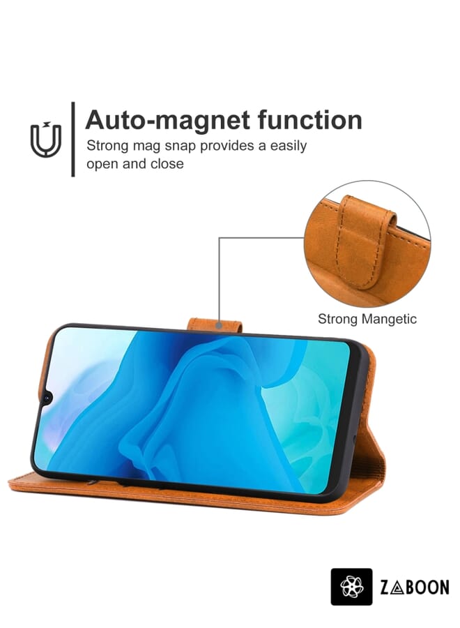 Zaboon Protective Case Cover For Itel A26 Leather - Image 4