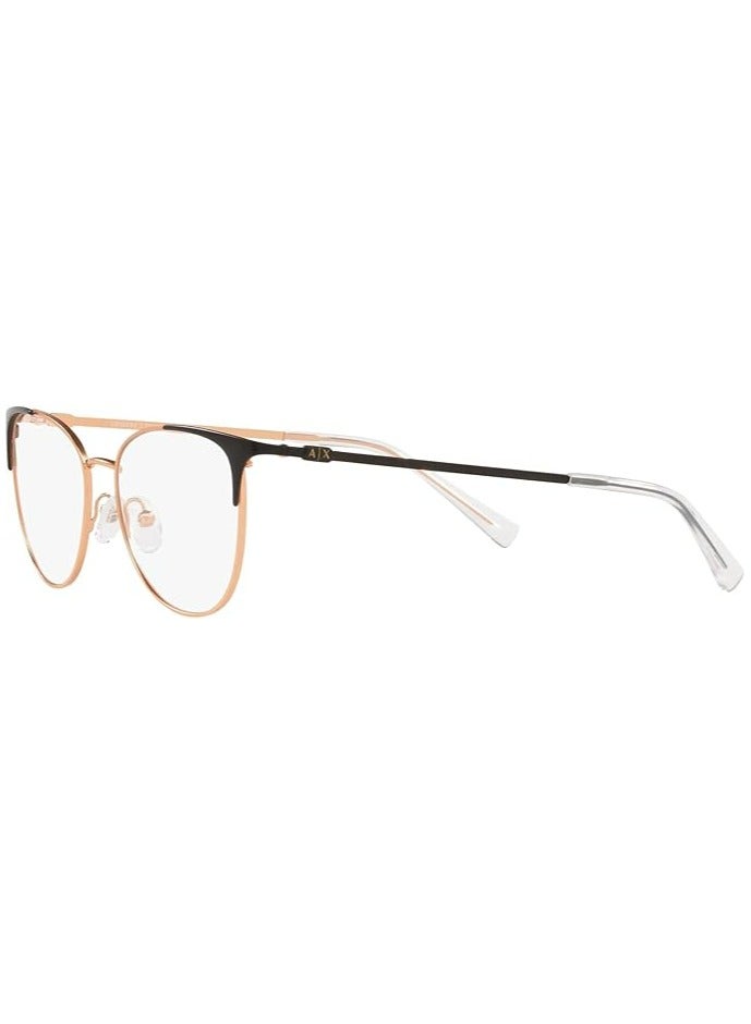 Armani Exchange A|X ARMANI EXCHANGE Women's Ax1034 Cat Eye Prescription Eyeglass Frames - Image 3