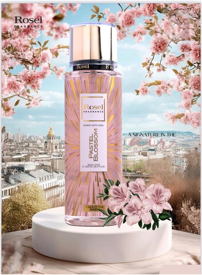 ROSEL BODY MIST 250ML PASTEL BLOSSOM