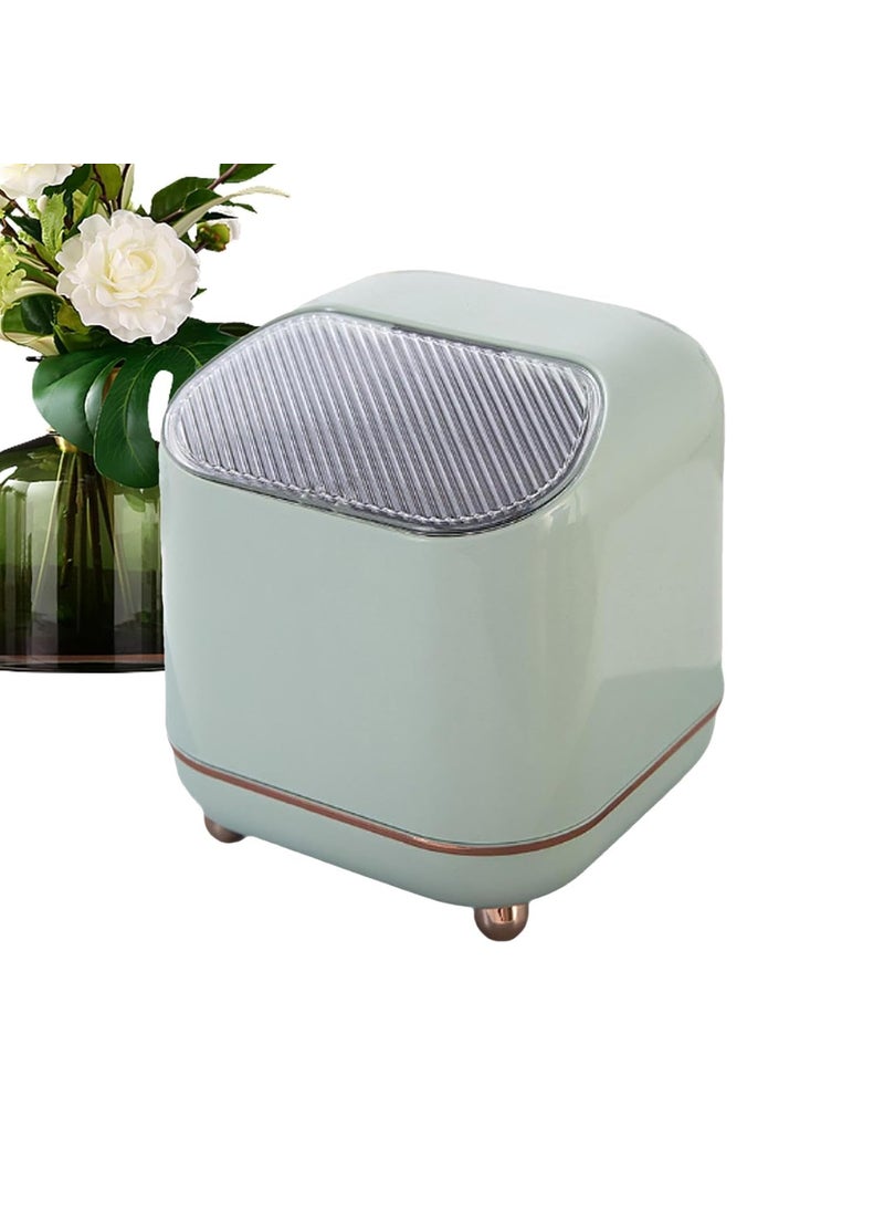 Furret Furret Small Pushtype Trash Bin Student Desk Office Home Living Room with Lid Multifunctional Waste Paper Basket Storage  - Image 5