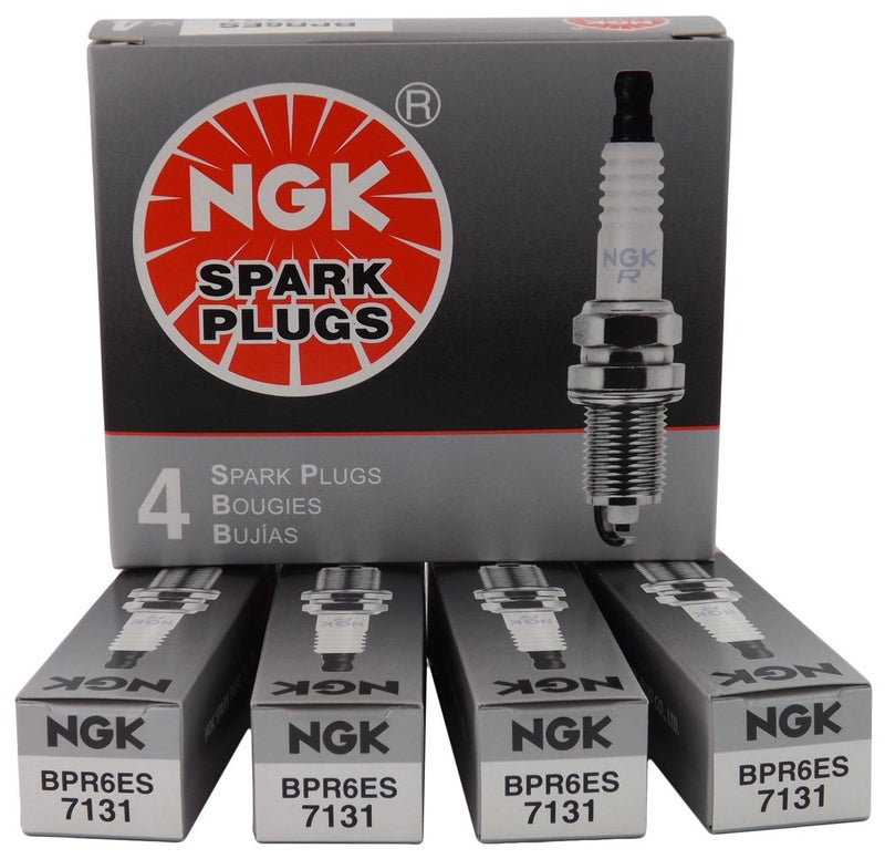 NGK (7131-4PK) Standard Spark Plug, (Pack of 4) - Image 1