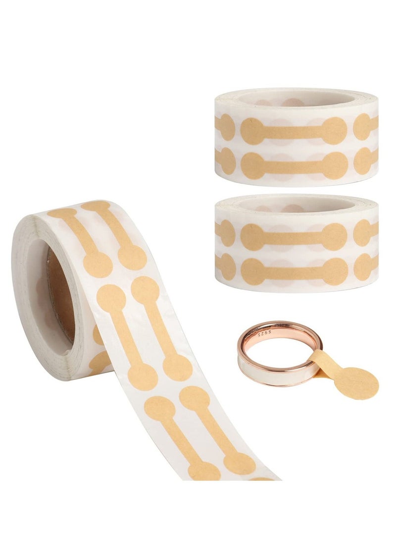 Generic Jewelry Tags Blank, 1500 pcs Barbell Jewelry Price Tags, Self Adhesive Blank Price Indentification Tags, Jewelry Price Tags Stickers Labels Suitable for Bracelet, Ring, Clothing Display - Image 1