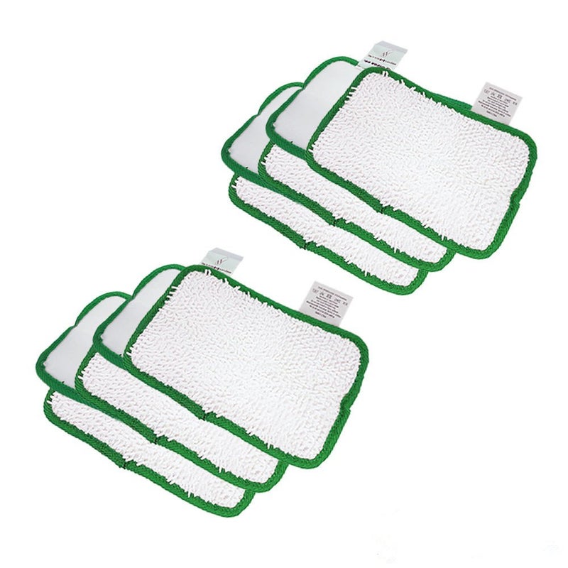 PROSOCOOL PROSOCOOL Steam Mop Pads 5 Packs Compatible with Shark Sonic Duo Floor Hardwood Floor Cleaner KD450W KD400W SP1000 ZZ500 ZZ510 