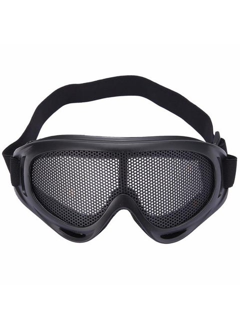 Mesh Goggles Metal Anti Fog Safety Goggles Motorcycle X400 Mesh Goggles Eyesight Shield Headband Googles