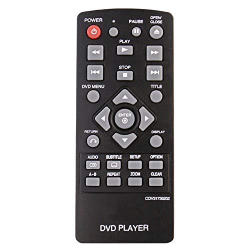 Beyution New COV31736202 Remote Control Compatible with LG DVD Player DP132 DP132NU (COV 3173 6202 - Image 2