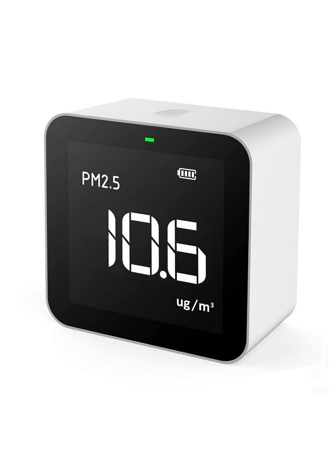 Temtop M10 Monitor Air Quality Detector for PM2.5/HCHO/TVOC/AQI, Portable Smart Monitor, Rechargeable Battery - Image 1