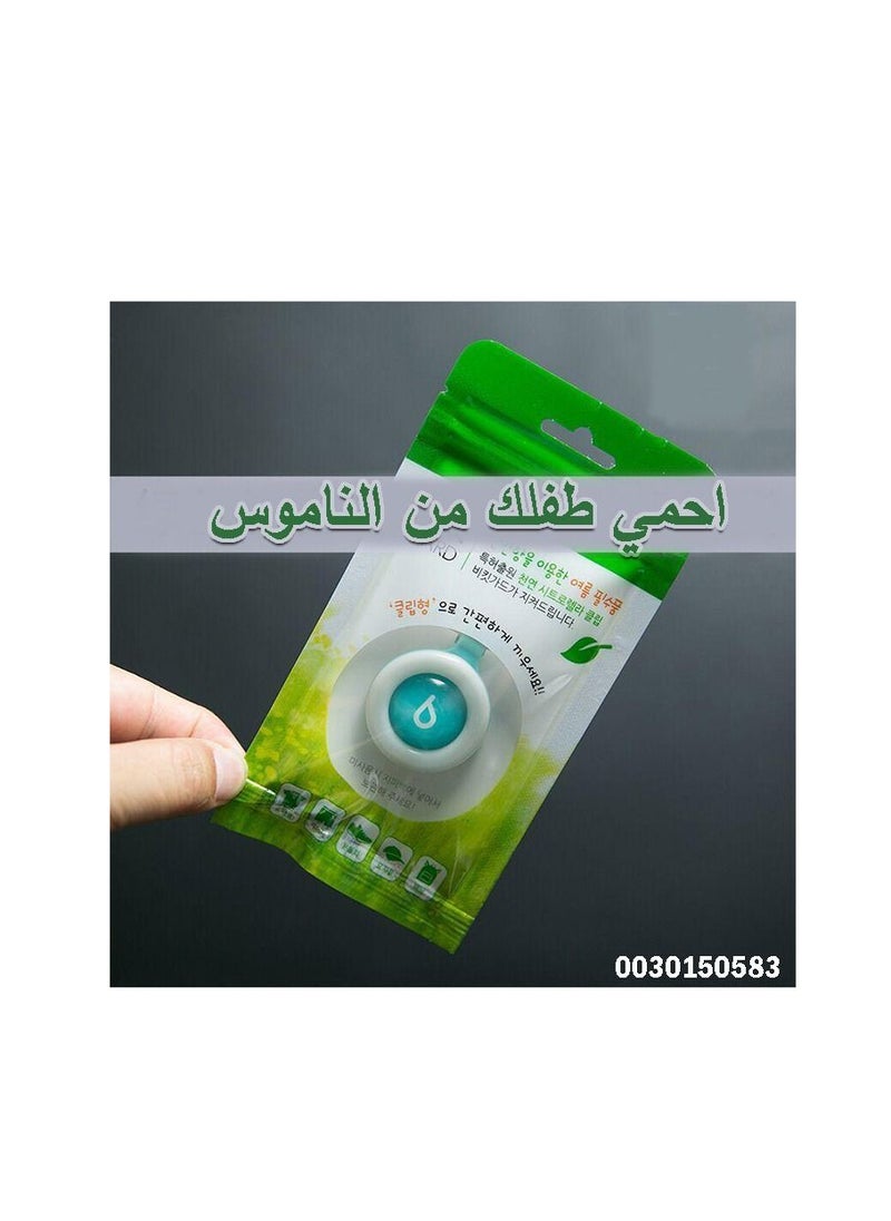ماركة غير محددة - 4 قطعة من طارد الناموس والحشرات أشكال مختلفة مشبك تثبيت بلاستيكي قابل لاعادة الاستخدام للاستخدام في الاماكن المغلقة والمفتوحة، مضاد للماء وطارد للزيوت الاساسية للأطفال والكبار - Image 1