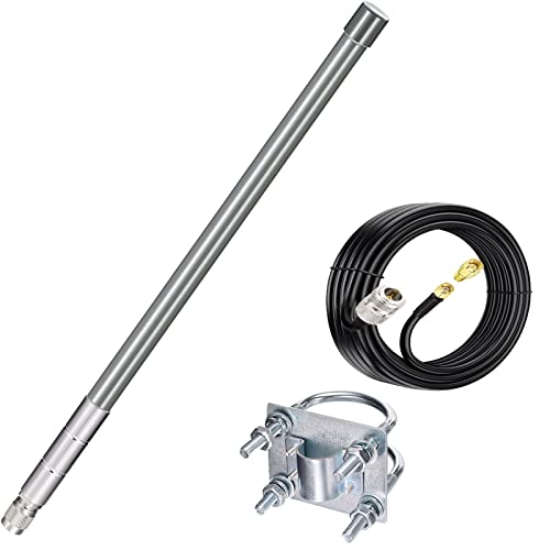 Bingfu 915MHz Helium HNT Lora Antenna 3dBi 10ft ALSR240 Low Loss Cable Compatible with Nebra Bobcat 300 CalChip RAK V2 Syncrobit SenseCAP M1 Helium HNT Miner Hotspot Gateway - Image 1