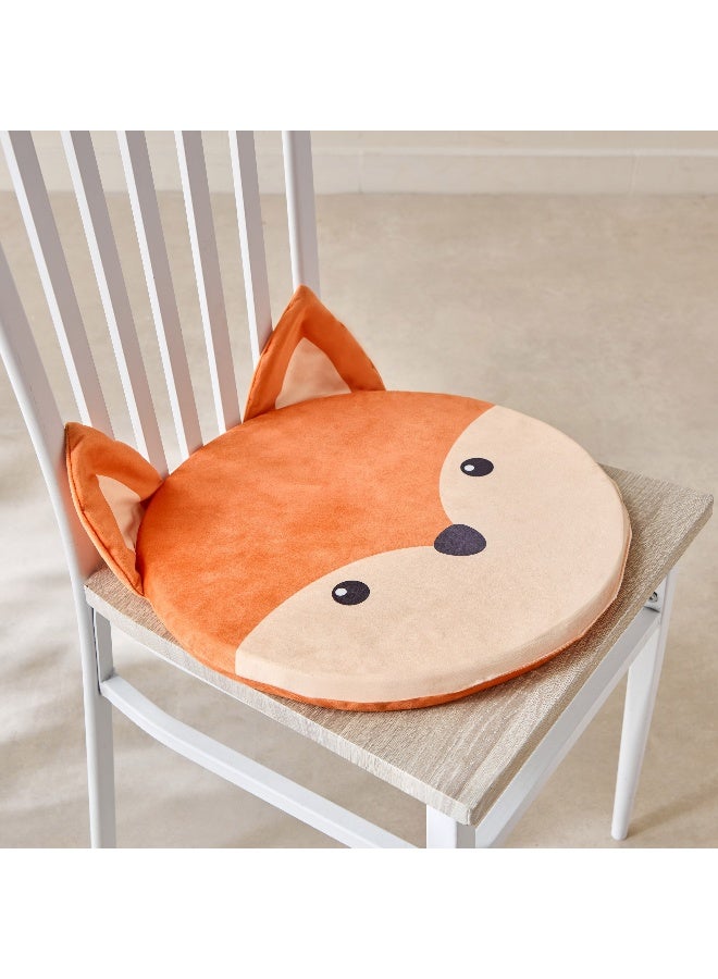 Home Box Playland Fox Printed Chair Pad 4 x 40 x 40 cm - Image 1