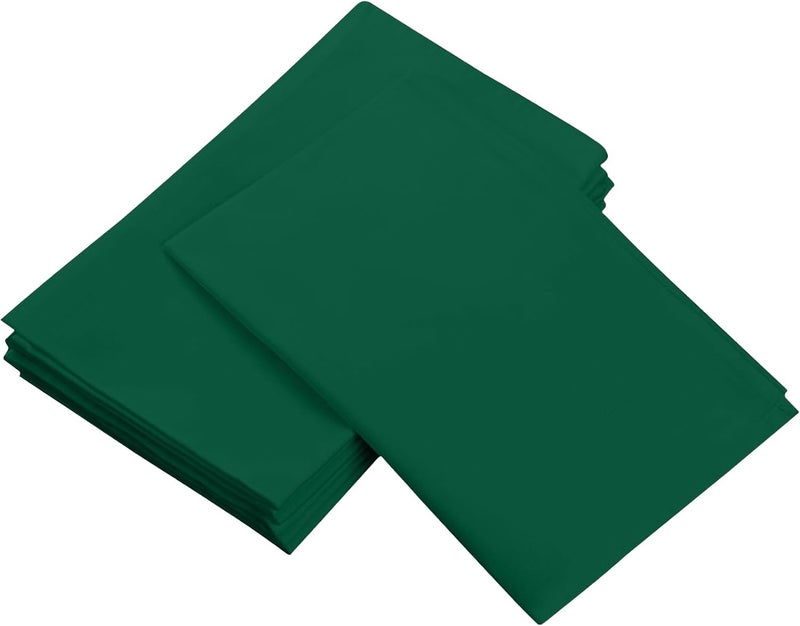 Wonlex Christmas Cloth Napkins Set of 4 100 Cotton Dinner Napkins 18x18 Inches Washable With Hemmed Edges Reusable for Xmas Weddings Banquet Festival Celebration - Image 1