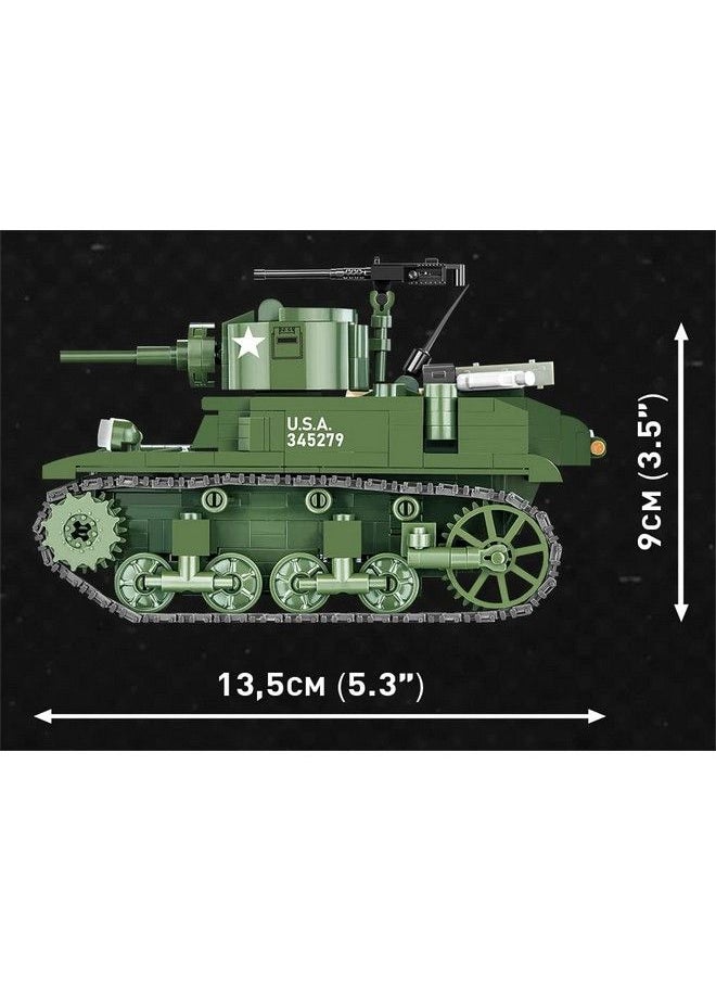 COBI Company Of Heroes 3 M3A1 Stuart Tank  - Image 4