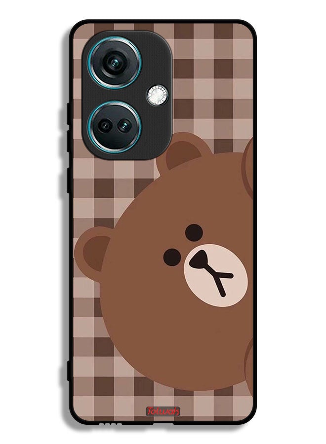Tolwak OnePlus Nord CE3 Protective Case Cover Teddy Bear - Image 1