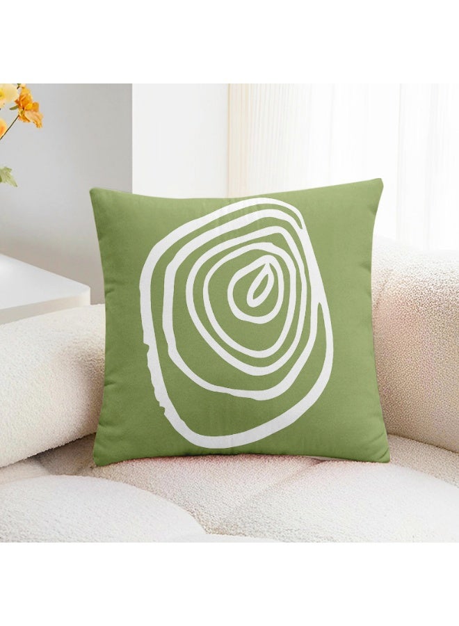 Betaoby 4-Piece Pillowcase, Pillowcase, Modern Decoration Cover 45cm x 45cm, Suitable for Living Room Sofa Bed Pillowcase 18x18 Inches (Double-Sided Pattern) - Image 5