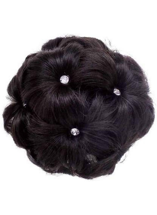 Super Marche Transform Your Look with our Stylish Juda Hair Extension - A Glamorous Artificial Bun for Women's Fashion Finesse. - Image 1