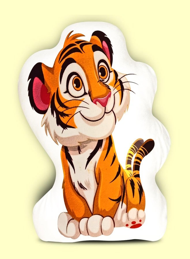 Avirons Plush Tiger Pillow for Kids - Soft, Playful, and Snuggly Cushion Perfect for Naptime, Playtime, or Relaxing, Adding Jungle-Themed Fun and Comfort to Every Child - Image 1