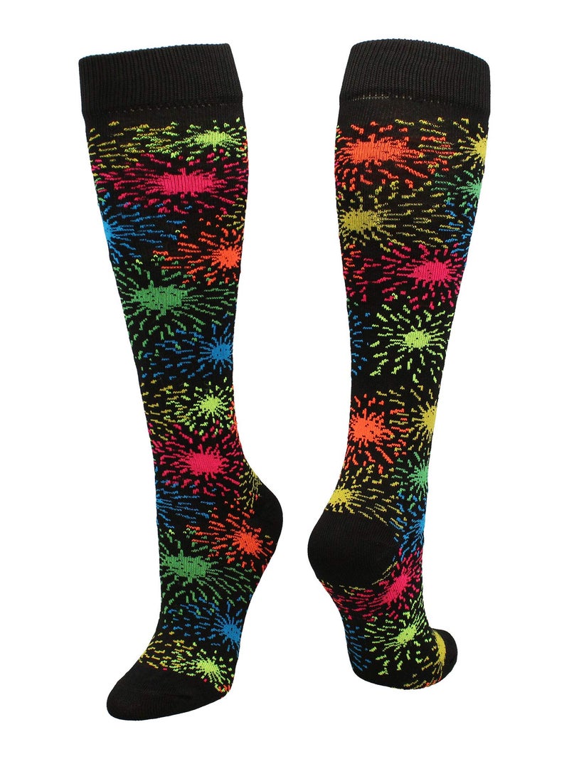 TCK Krazisox Fireworks (Black, Small) - Black,Small - Image 1