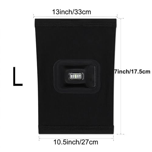 Fitcent Arm Sleeve Heart Rate Monitor Accessories for Whoop 5.0 ONE+Peak/Whoop MG Life/Whoop 4.0, Bicep Wear for Whoop 5.0 Whoop 4.0 Fitness Tracker (L) - Image 2