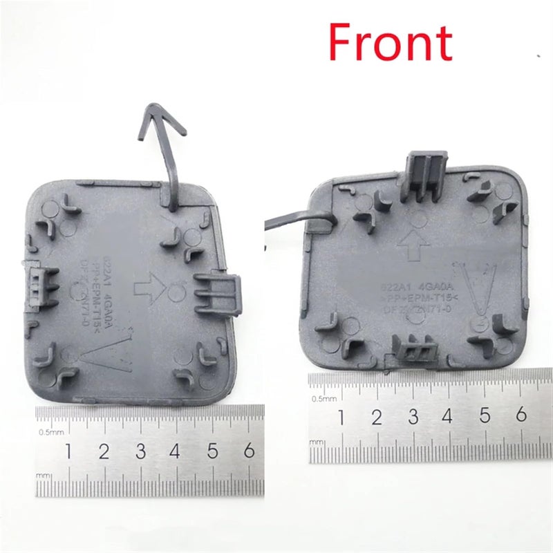 QASULER Front Rear Bumper Tow Eye Cap for Infiniti Q50 - Image 4