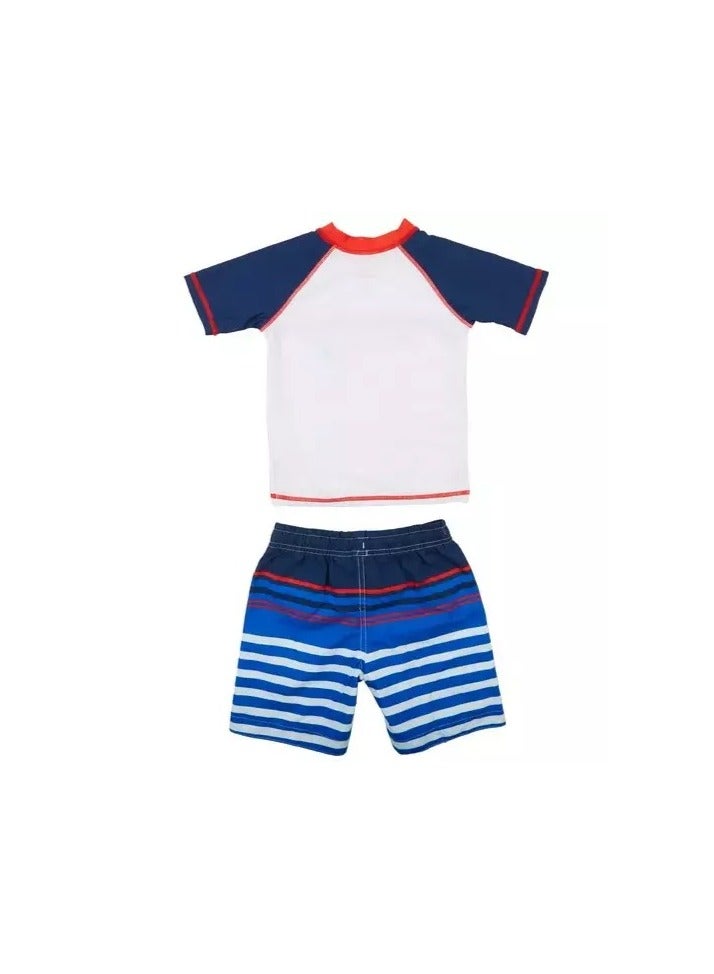 Disney Junior Disney Junior Mickey Mouse Toddler Boys T shirt Kids 2 Piece Swimsuit Set Size 3T Baby Swimming Suit - Image 2