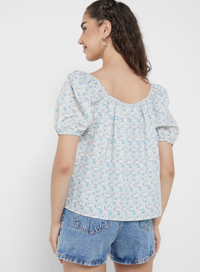 Ginger Puff Sleeve Top  - Image 2