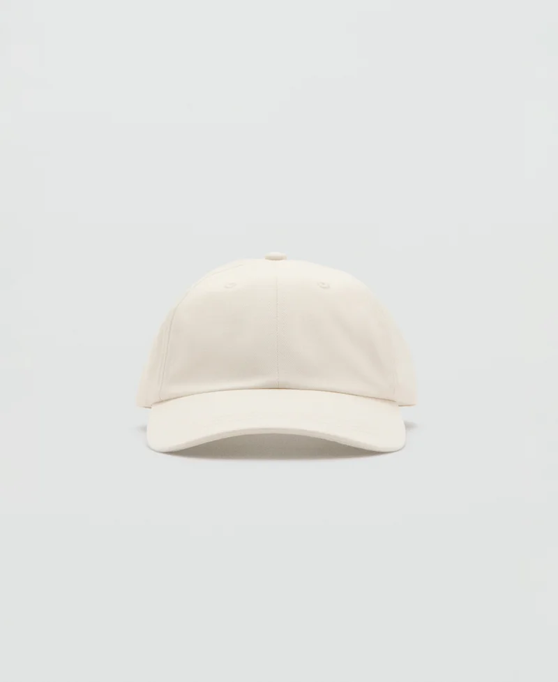 Cotton visor cap