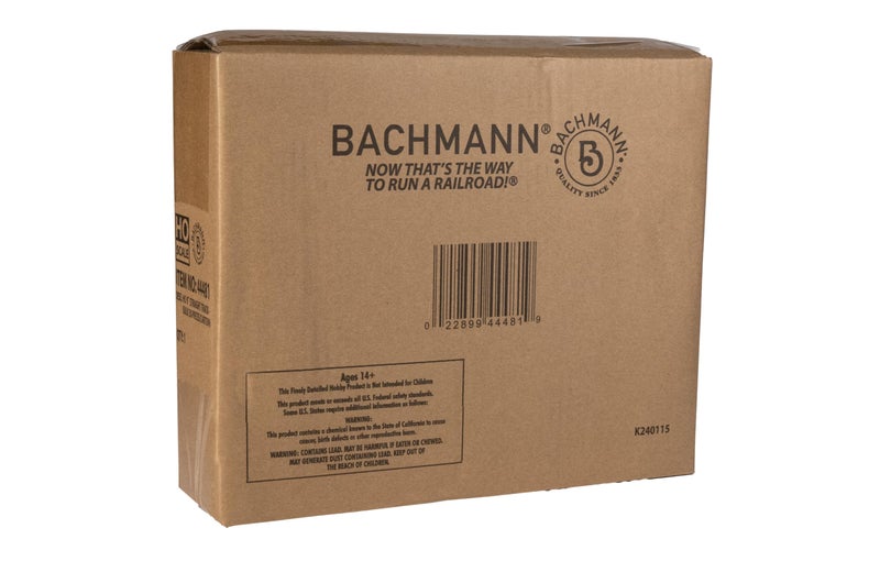 Bachmann Trains - Snap-Fit E-Z TRACK 9â€ STRAIGHT TRACK - BULK (50 pcs) - STEEL ALLOY Rail With Black Roadbed - HO Scale - Image 3