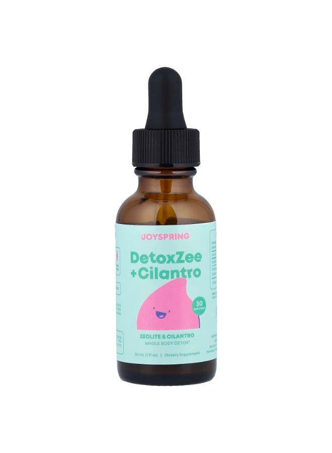 JoySpring, DetoxZee + Cilantro, 1 fl oz (30 ml) - Image 2