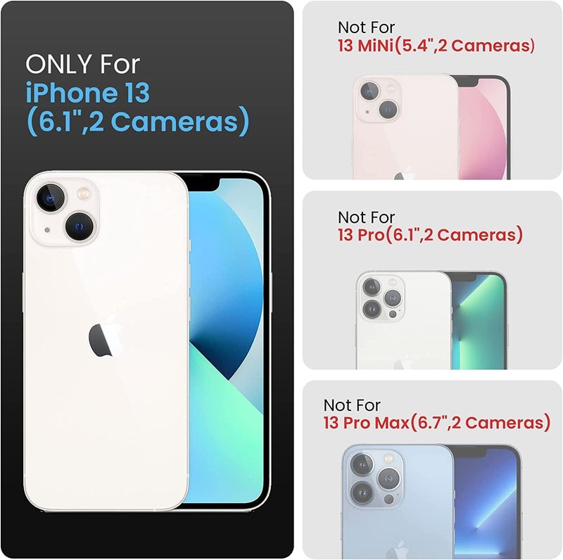 Mobistyle Designed for iPhone 13 Cover Soft Liquid Silicone Slim Protective Shockproof with Anti-Scratch Microfiber Lining Phone Back Cover Case (Purple) - Image 5