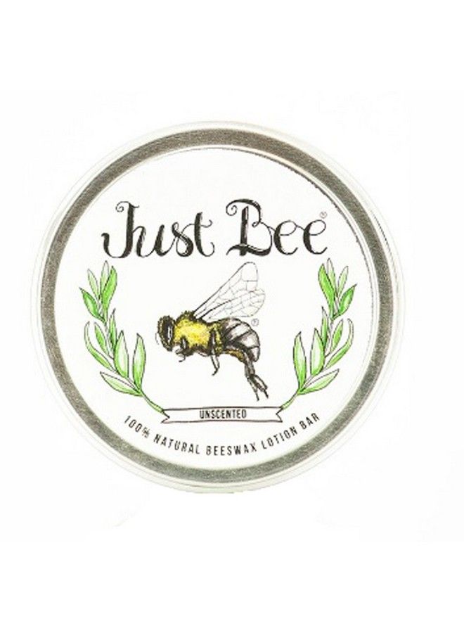 Just bee Naturally Gathered Beeswax Lotion Bar (Unscented) - Image 3