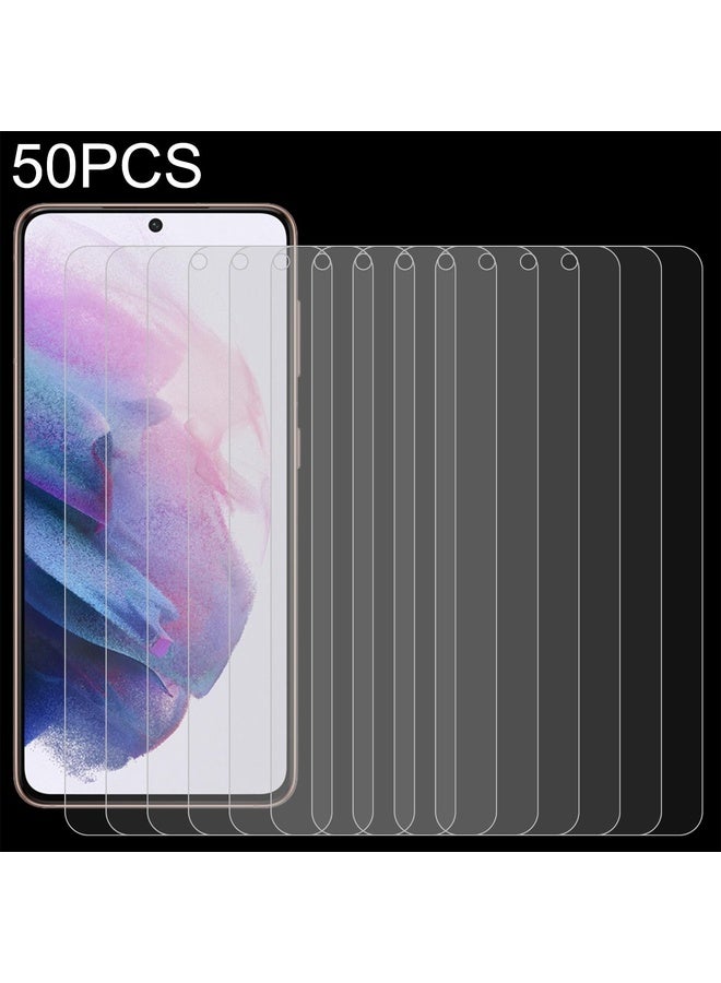 HuHa Case Cover 50 PCS 0.18mm 9H 2.5D Tempered Glass Fingerprint Unlock Film For Samsung Galaxy S21+ 5G - Image 1