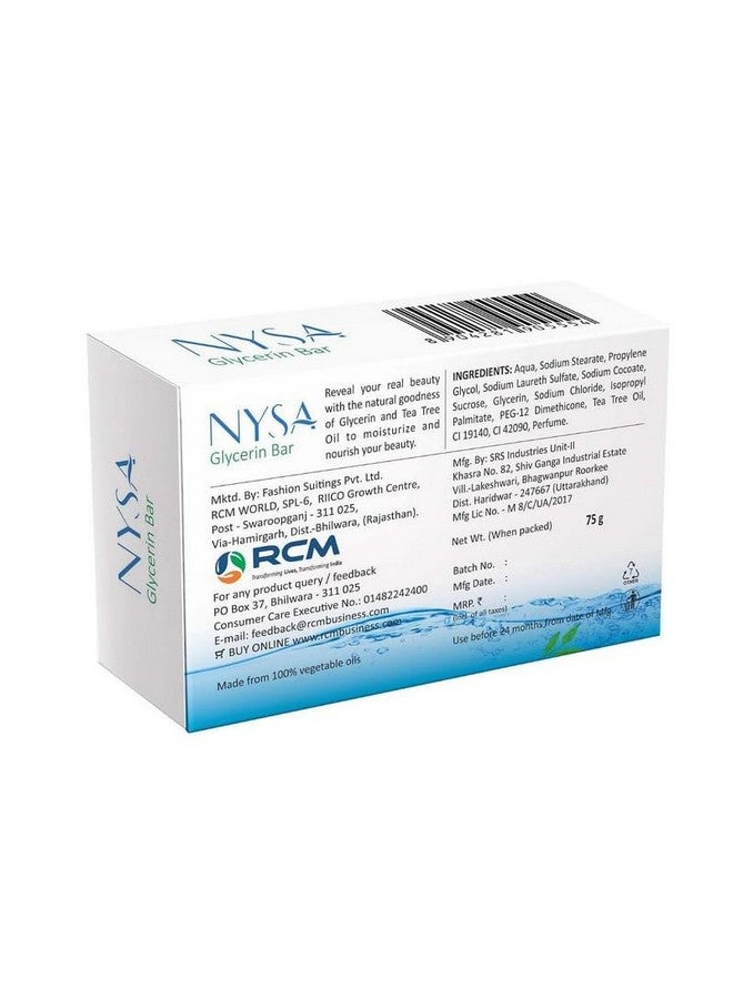 Nysa Glycerine Soap(75 g) Pack Of 4 - Image 3