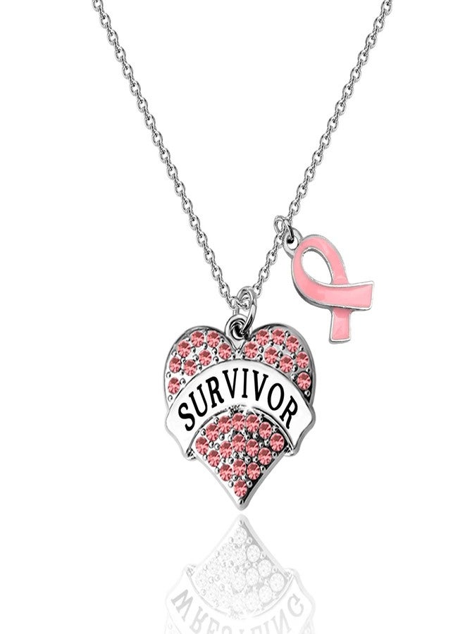 Gzrlyf Stainless Steel Breast Cancer Survivor Necklace (Necklace) - Image 4