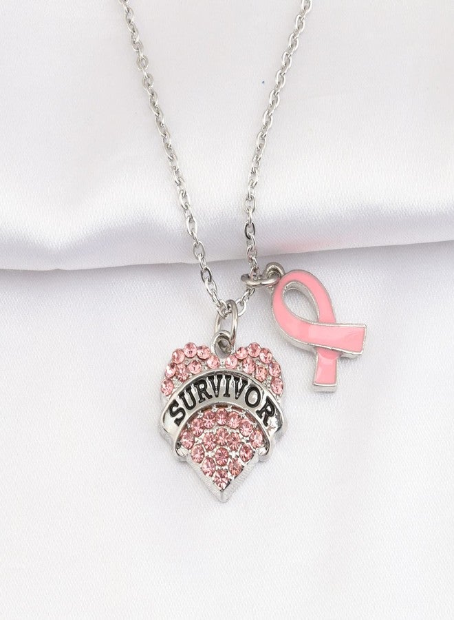 Gzrlyf Stainless Steel Breast Cancer Survivor Necklace (Necklace) - Image 5