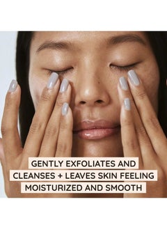 Aveeno Calm + Restore Nourishing Pha Facial Exfoliator Daily For Sensitive Skin Fragrancefree & Nonabrasive Oat Formula To Gently Exfoliate & Cleanse Skin Hypoallergenic 4 Fl Oz  - Image 3