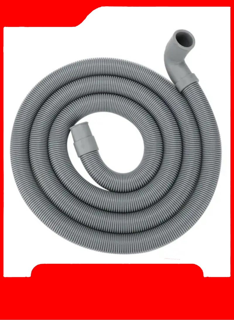 Washing Machine Drain Hose Inlet Pipe 2 Meters Compatible With All Automatic Washing Machines - Image 1
