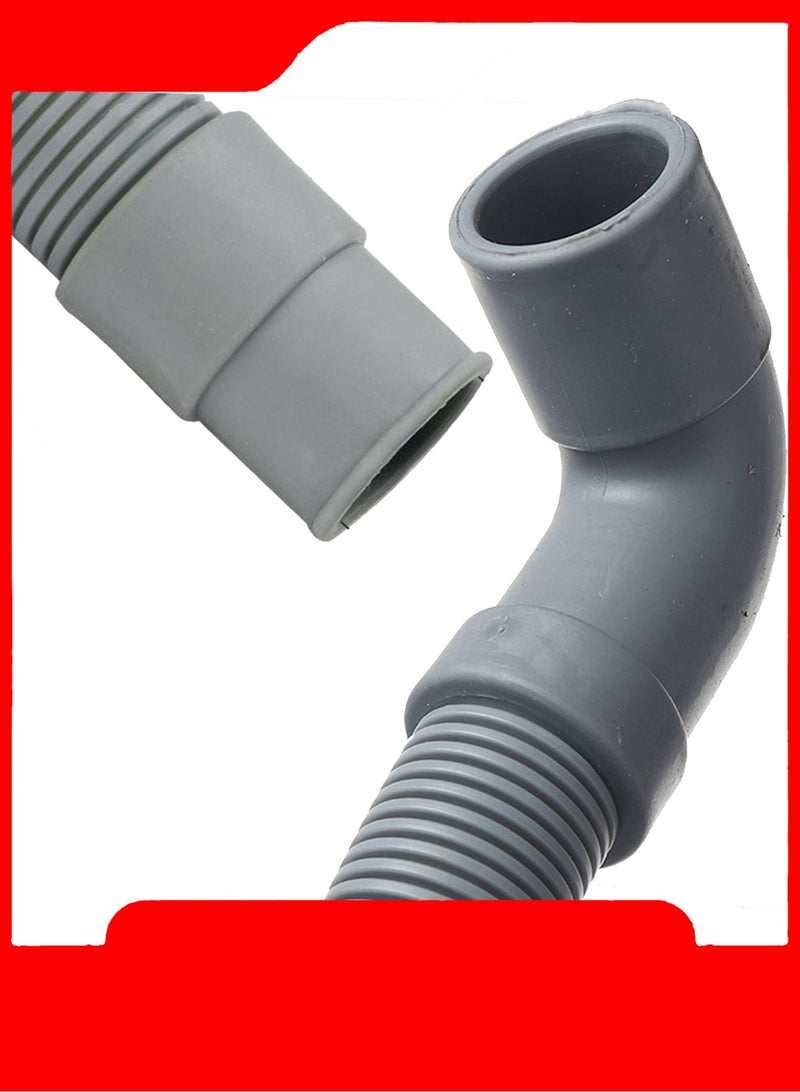 Washing Machine Drain Hose Inlet Pipe 2 Meters Compatible With All Automatic Washing Machines - Image 2