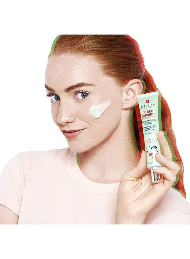 Erborian CC Red Correct SPF25 Anti-Redness 45ml - Image 3