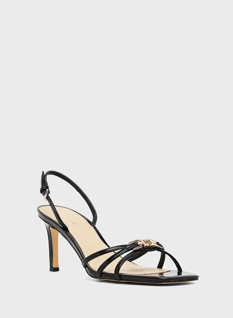 GUESS Ankle Strap High Heel Sandals